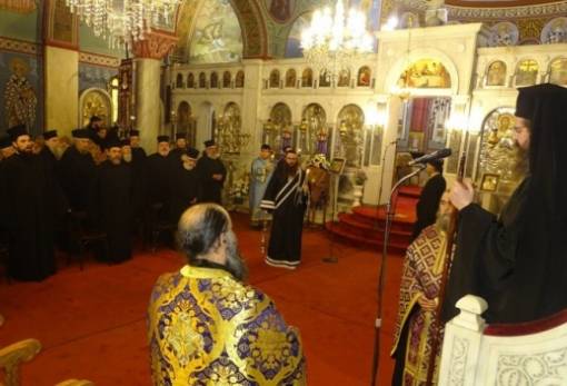 Ο Δ΄ Κατανυκτικός Εσπερινός τελέστηκε στον ΙΝ Οσίου Νίκωνος Σπάρτης
