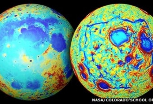 Μυστηριώδη εξάγωνα κάτω από τις πεδιάδες της Σελήνης