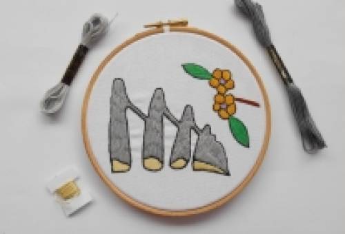 Εικαστικό Κέντημα από το ΙΣΝ