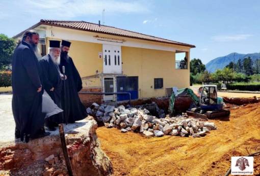 Ξεκίνησαν οι εκσκαφικές εργασίες για τη νέα πτέρυγα του Ασύλου Ανιάτων Σπάρτης