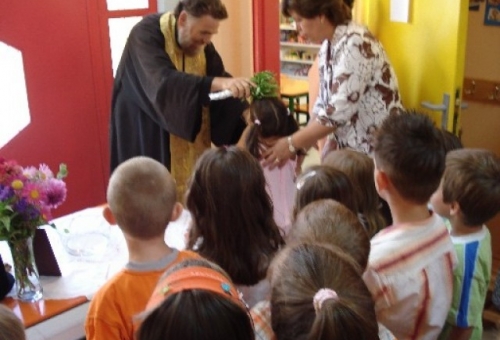 Αγιασμός στους βρεφονηπιακούς Σπάρτης και Ξηροκαμπίου