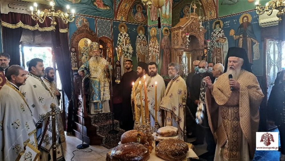 &Mu;&epsilon; &epsilon;&kappa;&kappa;&lambda;&eta;&sigma;&iota;&alpha;&sigma;&tau;&iota;&kappa;ή &mu;&epsilon;&gamma;&alpha;&lambda;&omicron;&pi;&rho;έ&pi;&epsilon;&iota;&alpha; &tau;&iota;&mu;ή&theta;&eta;&kappa;&epsilon; &eta; &mu;&nu;ή&mu;&eta; &tau;&omicron;&upsilon; &Alpha;&gamma;. &Nu;&epsilon;&kappa;&tau;&alpha;&rho;ί&omicron;&upsilon;