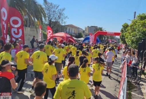 Δυναμική παρουσία της Περιφέρειας στο Run Greece της Σπάρτης