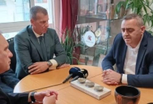 Τη Σπάρτη επισκέφθηκε ο ευρωβουλευτής της ΝΔ Φρ. Μπελέρης