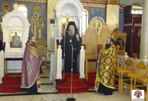 Ο Ε΄ κατανυκτικός Εσπερινός στον Ι.Ν Οσίου Νίκωνα Σπάρτης