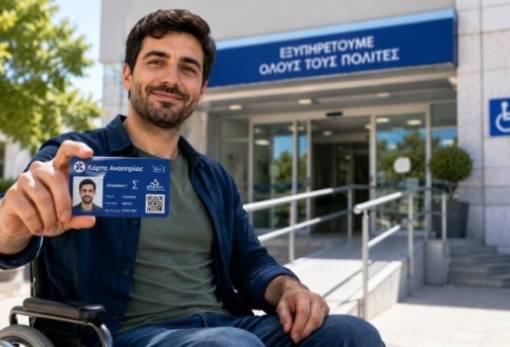 Κάρτα Αναπηρίας: Επίσημο αποδεικτικό χωρίς επιπλέον πιστοποιητικά