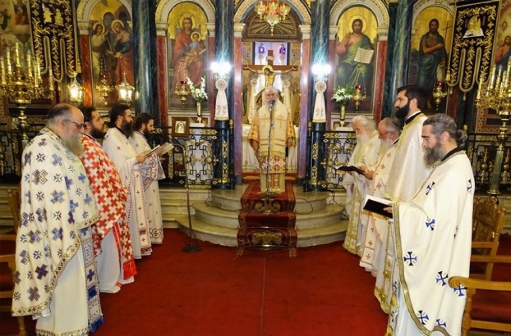 &Eta; &alpha;&rho;&chi;&alpha;&iota;&omicron;&pi;&rho;&epsilon;&pi;ή&sigmaf; &Theta;&epsilon;ί&alpha; &Lambda;&epsilon;&iota;&tau;&omicron;&upsilon;&rho;&gamma;ί&alpha; &tau;&omicron;&upsilon; &Alpha;&gamma;. &Iota;&alpha;&kappa;ώ&beta;&omicron;&upsilon; &sigma;&tau;&omicron;&nu; &Mu;&eta;&tau;&rho;&omicron;&pi;&omicron;&lambda;&iota;&tau;&iota;&kappa;ό &Nu;&alpha;ό &Sigma;&pi;ά&rho;&tau;&eta;&sigmaf;