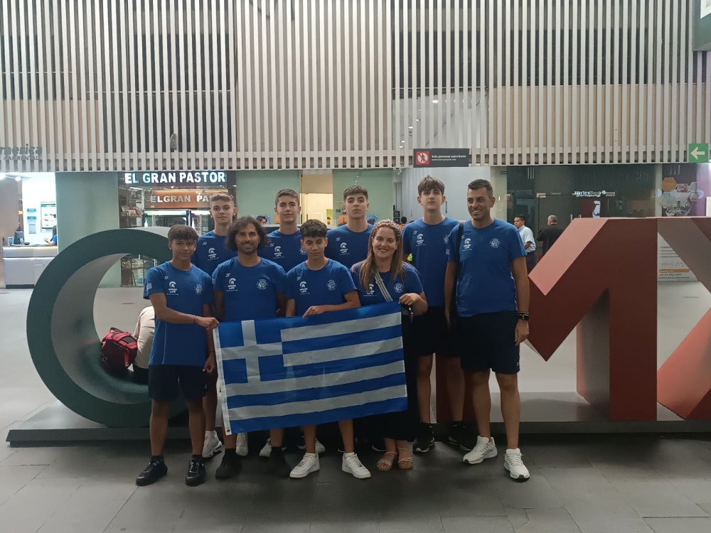 Στο Μεξικό η αποστολή της Σπάρτης για τους Διεθνείς Παιδικούς Αγώνες(ΦΩΤΟ)