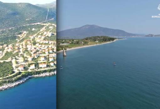 Ατελείωτες βουτιές στις παραλίες της Βόρειας Κυνουρίας (ΒΙΝΤΕΟ)