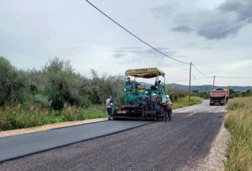 Ντυμένοι με «νέα άσφαλτο» οι δρόμοι του Μυστρά