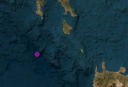 Σεισμός 4,8 Ρίχτερ ανοιχτά της Λακωνίας