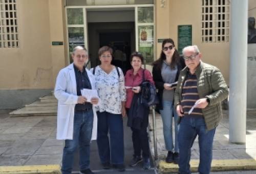 Στο Νοσοκομείο Σπάρτης για ενημέρωση και αγωνιστικό κάλεσμα η ΑΔΕΔΥ Λακωνίας
