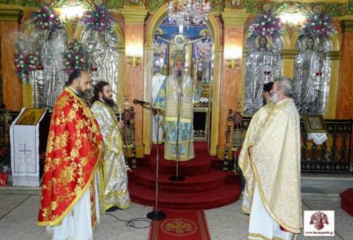 Με εκκλησιαστική λαμπρότητα η πανήγυρη στην Αγ. Βαρβάρα Καλογωνιάς