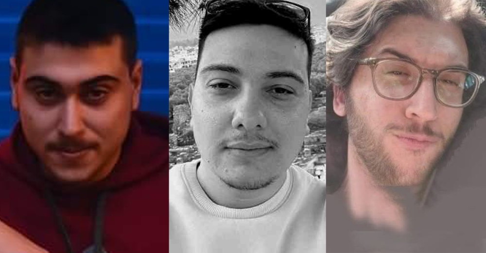 &Theta;&rho;&eta;&nu;&epsilon;ί &eta; &Epsilon;&sigma;&tau;ί&alpha;&sigma;&eta; &Sigma;&pi;ά&rho;&tau;&eta;&sigmaf; &gamma;&iota;&alpha; &tau;&omicron;&upsilon;&sigmaf; 3 &alpha;&delta;&iota;&kappa;&omicron;&chi;&alpha;&mu;έ&nu;&omicron;&upsilon;&sigmaf; &nu;έ&omicron;&upsilon;&sigmaf;: &laquo;&Kappa;&alpha;&lambda;ό &Pi;&alpha;&rho;ά&delta;&epsilon;&iota;&sigma;&omicron;, &Sigma;&omega;&kappa;&rho;ά&tau;&eta;, &Gamma;&iota;ώ&rho;&gamma;&omicron;, &Pi;&alpha;&nu;&alpha;&gamma;&iota;ώ&tau;&eta;