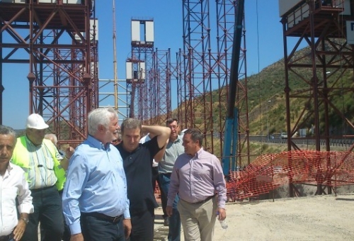 Αυτοψία Χρυσοχοΐδη στα έργα της Πελοποννήσου