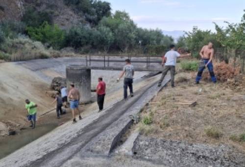 Οι πολίτες καθάρισαν τις δεξαμενές άρδευσης στην Παλαιοπαναγιά