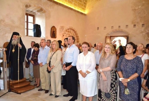  Βυζαντινή μεγαλοπρέπεια στα θυρανοίξια της Μυρτιδιώτισσας