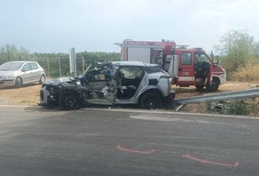 Σφοδρή σύγκρουση οχημάτων στον Βασιλοπόταμο της Σκάλας