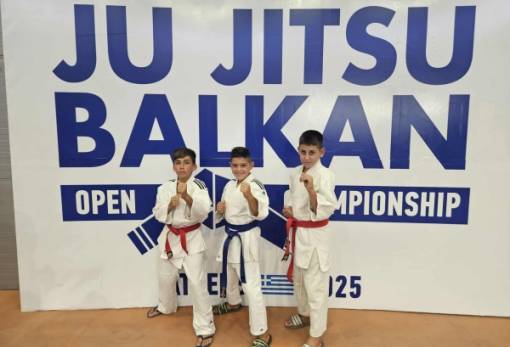 Αθλητές του «Νικοκλή» διακρίθηκαν στο Βαλκανικό πρωτάθλημα Ζίου Ζίτσου