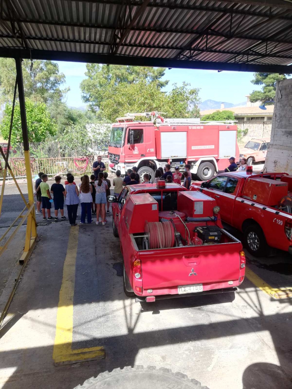 Πυροσβεστικές εκπαιδευτικές δράσεις για παιδιά