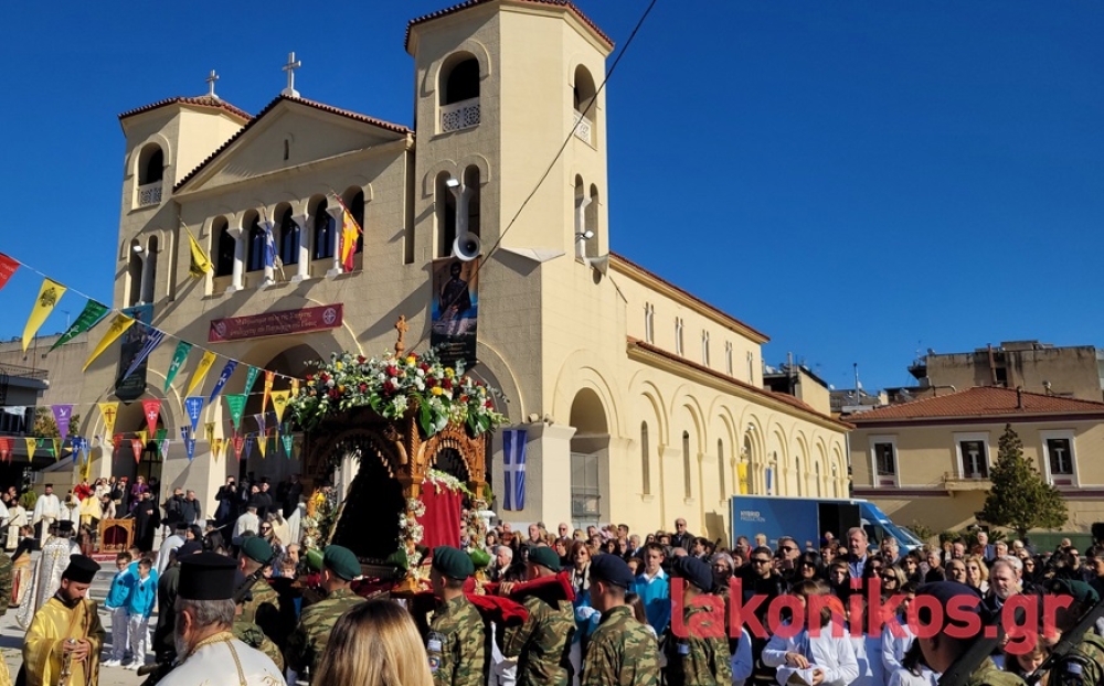 Φως και μήνυμα Μετάνοιας στη Σπάρτη με τις πρεσβείες του Οσίου Νίκωνος