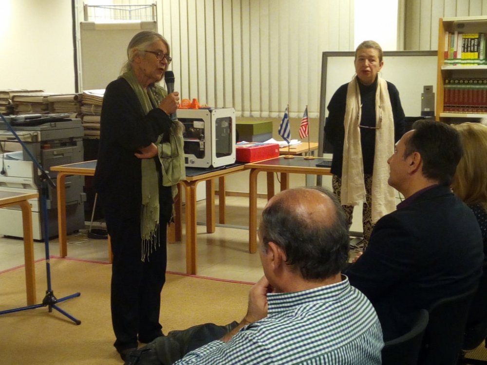Η Ι. Καρυστιάνη παρουσίασε το νέο της βιβλίο στη Σπάρτη (ΦΩΤΟ)