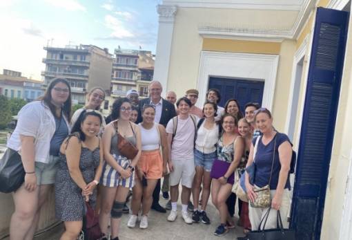 Τη Σπάρτη επισκέφθηκαν φοιτητές από Πανεπιστήμια της Αμερικής