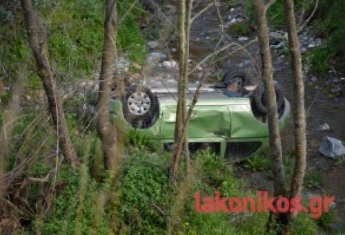 Ένα ακόμα ατύχημα στις στροφές της Λαγκάδας στη Μάνη