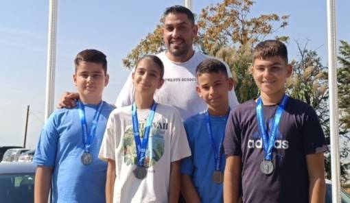 &Sigma;&tau;&omicron; &delta;&epsilon;ύ&tau;&epsilon;&rho;&omicron; &sigma;&kappa;&alpha;&lambda;ί &tau;&omicron;&upsilon; &beta;ά&theta;&rho;&omicron;&upsilon; &omicron;&iota; &mu;&iota;&kappa;&rho;&omicron;ί &sigma;&kappa;&omicron;&pi;&epsilon;&upsilon;&tau;έ&sigmaf; &tau;&omicron;&upsilon; &Sigma;&kappa;&omicron;&pi;&epsilon;&upsilon;&tau;&iota;&kappa;&omicron;ύ &Omicron;&mu;ί&lambda;&omicron;&upsilon; &Sigma;&pi;ά&rho;&tau;&eta;&sigmaf;