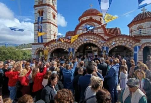 Εορτάστηκε με ευλάβεια η μνήμη του Αγίου Νεκταρίου στη Συκέα