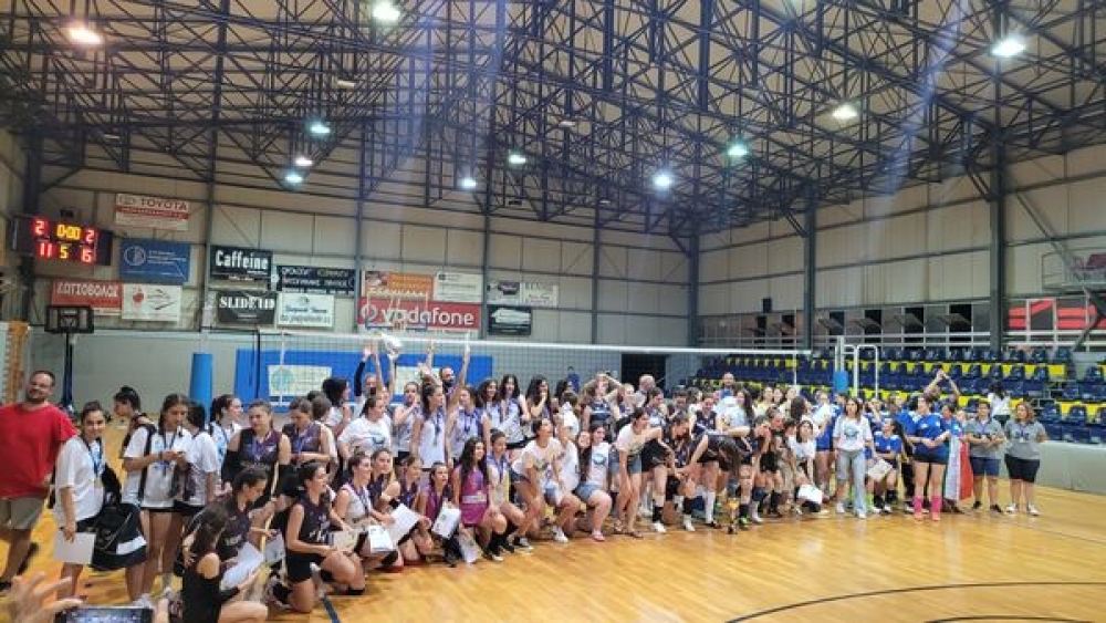 Σε τουρνουά βόλεϊ αγωνίστηκαν οι κορασίδες του Σπαρτιατικού