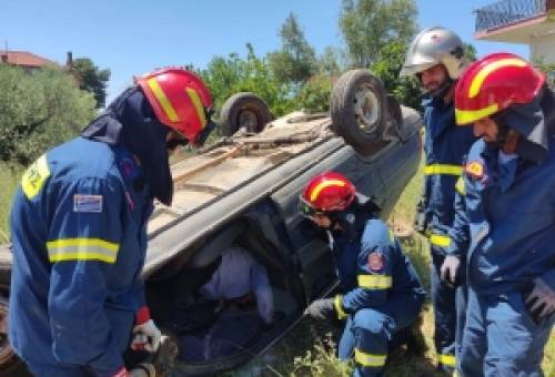 Στην «πρώτη γραμμή» το Εθελοντικό Πυροσβεστικό Κλιμάκιο Κροκεών