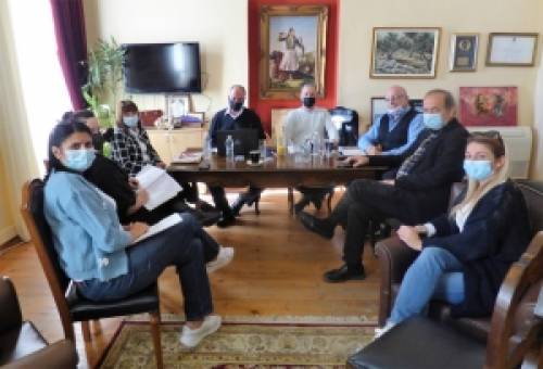 Συνάντηση Δημάρχου Ανατολικής Μάνης  με εκπροσώπους της ΜΟΔ