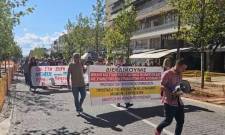 Η Σπάρτη διαδήλωσε κατά του εργασιακού νομοσχεδίου