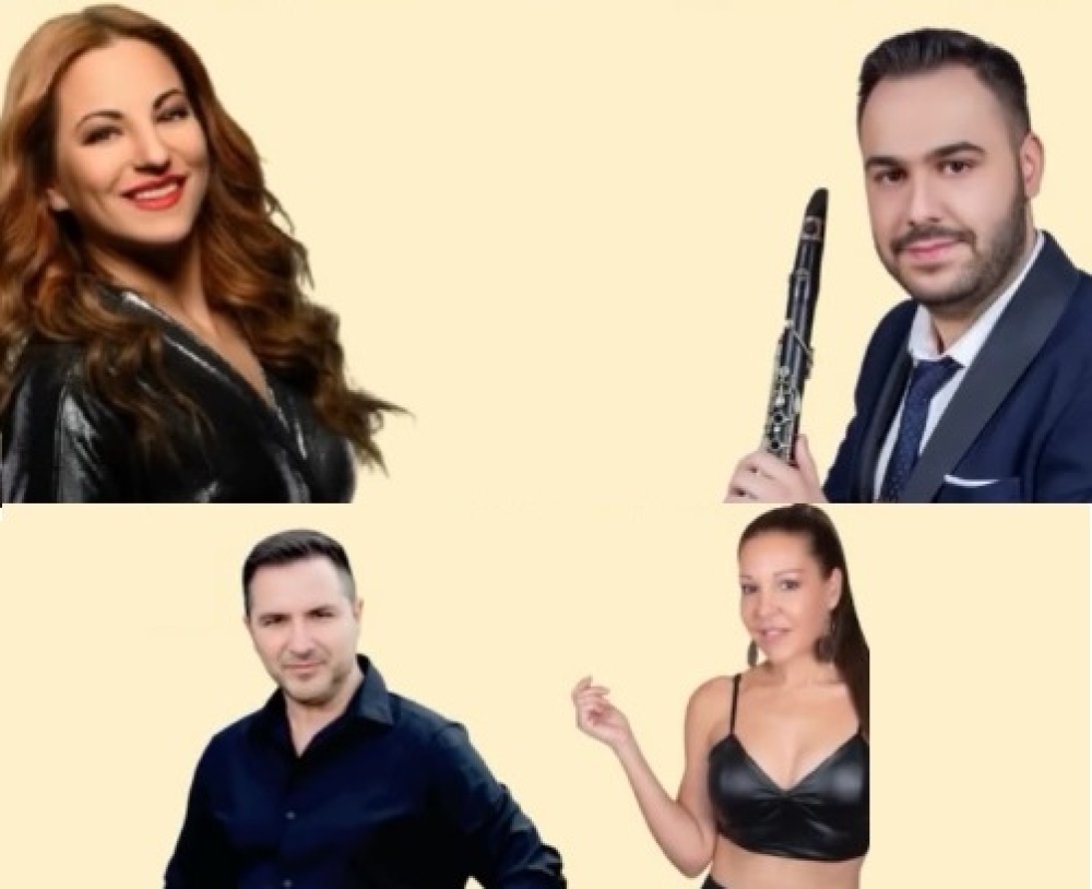 Γλεντάει με Κατσίγιαννη και την παρέα της στη Στεφανιά