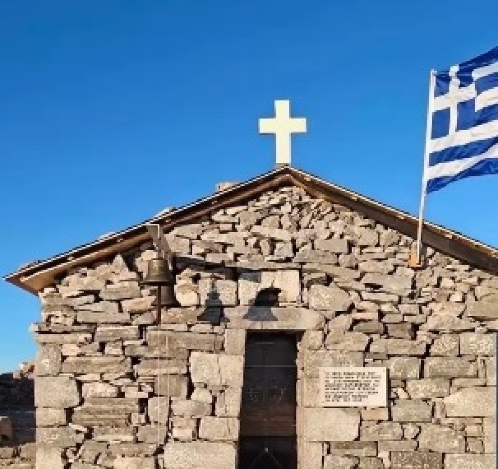 «Στεγάστηκε» ο Aϊ–Λιάς στην κορυφή του Ταΰγετου