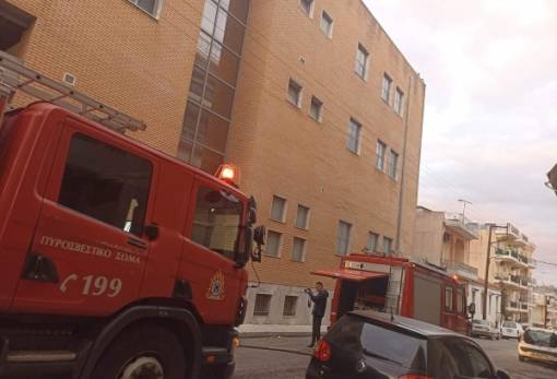 Φωτιά στο Δικαστικό Μέγαρο Σπάρτης