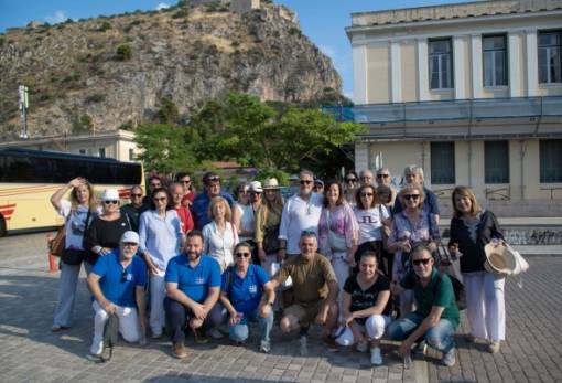 Πολιτισμική εξόρμηση στο Ναύπλιο για τον Σύλλογο Ιστορικής Αναβίωσης Σπάρτης