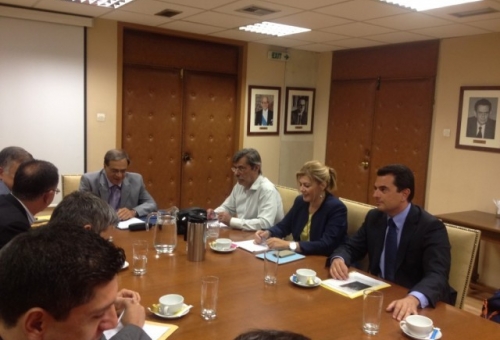 Σε σύσκεψη για τον ΕΝΦΙΑ η Φ. Πατριανάκου