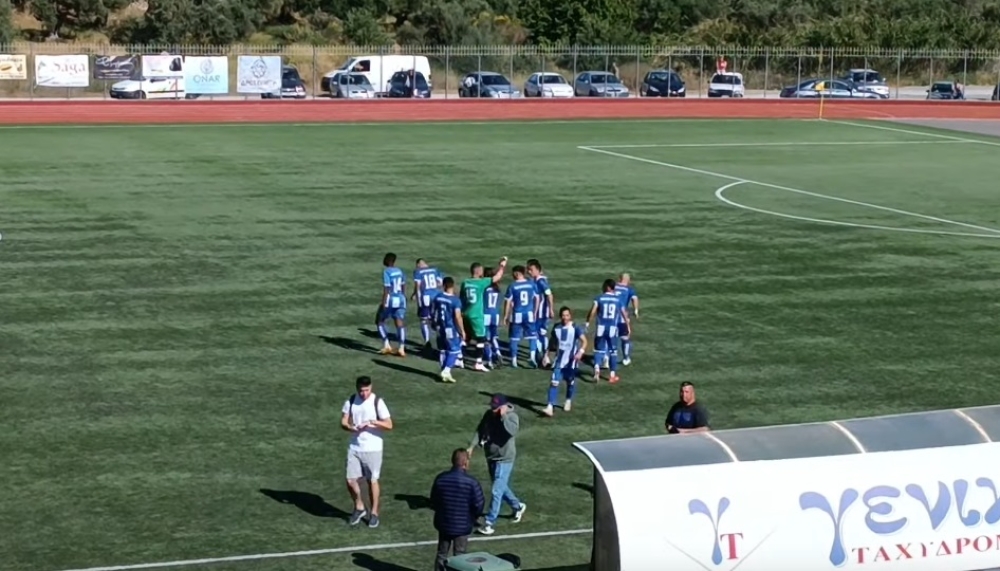 &Mu;&pi;&alpha;&rho;ά&zeta; &alpha;&nu;ό&delta;&omicron;&upsilon; &sigma;&tau;&eta; &Gamma;΄ &Epsilon;&theta;&nu;&iota;&kappa;ή: &laquo;&Alpha;&gamma;&rho;&iota;&epsilon;&mu;έ&nu;&omicron;&sigmaf;&raquo; &omicron; &Pi;&alpha;&nu;&gamma;&upsilon;&theta;&epsilon;&alpha;&tau;&iota;&kappa;ό&sigmaf; έ&rho;&iota;&xi;&epsilon; 4ά&rho;&alpha; &sigma;&tau;&omicron;&nu; &Mu;&iota;&lambda;&tau;&iota;ά&delta;&eta;