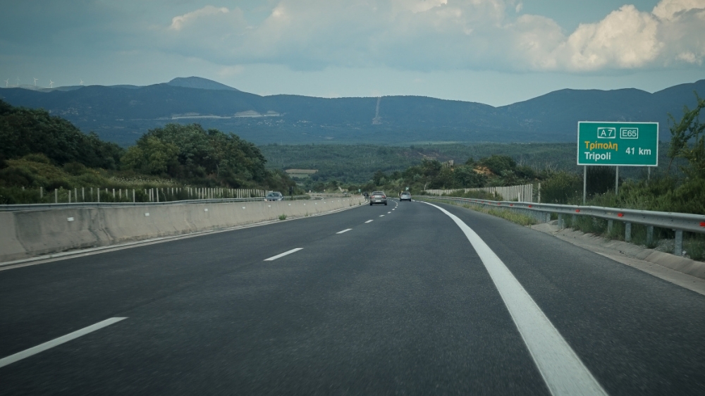 Κυκλοφοριακές ρυθμίσεις στον αυτοκινητόδρομο Κόρινθος-Καλαμάτα